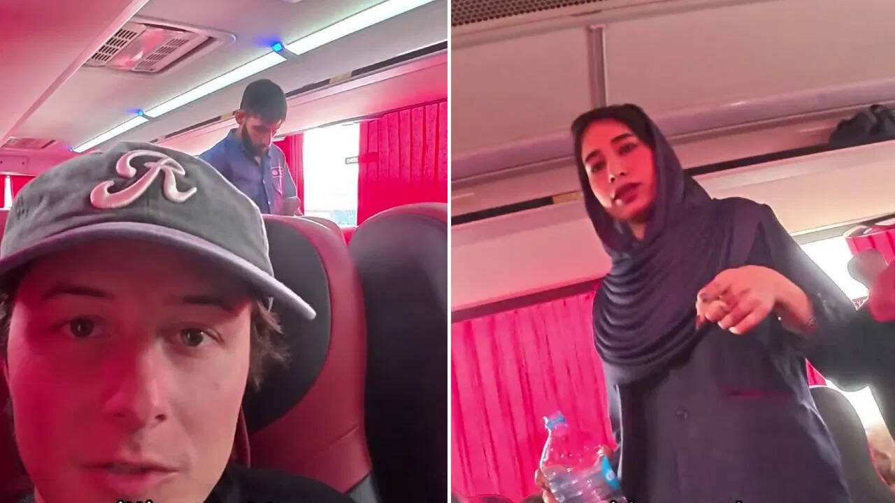 पाकिस्तान की सड़क पर अमेरिकी व्लॉगर की आंखें फटी की फटी रह गईं, वायरल हुआ अनोखा वीडियो