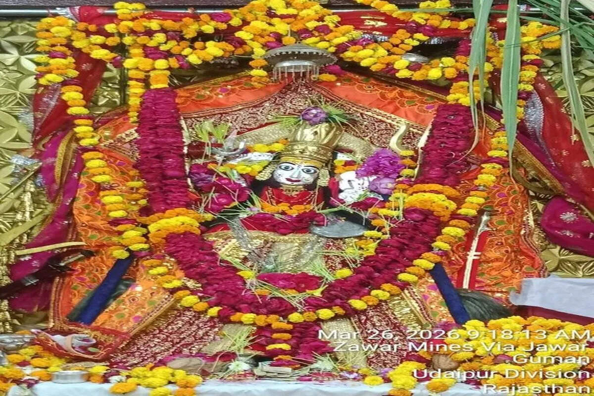 जावर माता मंदिर के जीर्णोद्धार कार्य शुरू, 5.24 करोड़ की लागत से होगा विकास