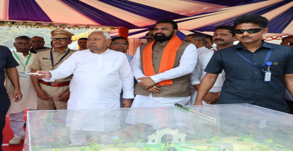 सीएम नीतीश कुमार ने जमुई जिले को 914 करोड़ रुपए की योजनाओं की सौगात दी