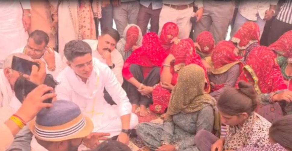 झुंझुनूं पहुंचे सचिन पायलट, नीट पेपर लीक से आहत छात्र प्रदीप माहिच के परिजनों से की मुलाकात