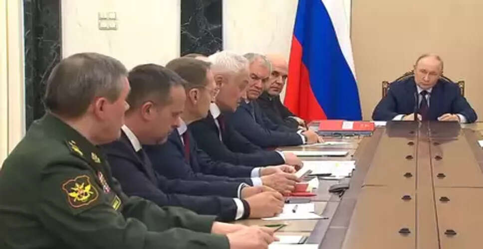 रूस: पुतिन ने परमाणु परीक्षण का प्रस्ताव पेश करने के दिए सख्त आदेश