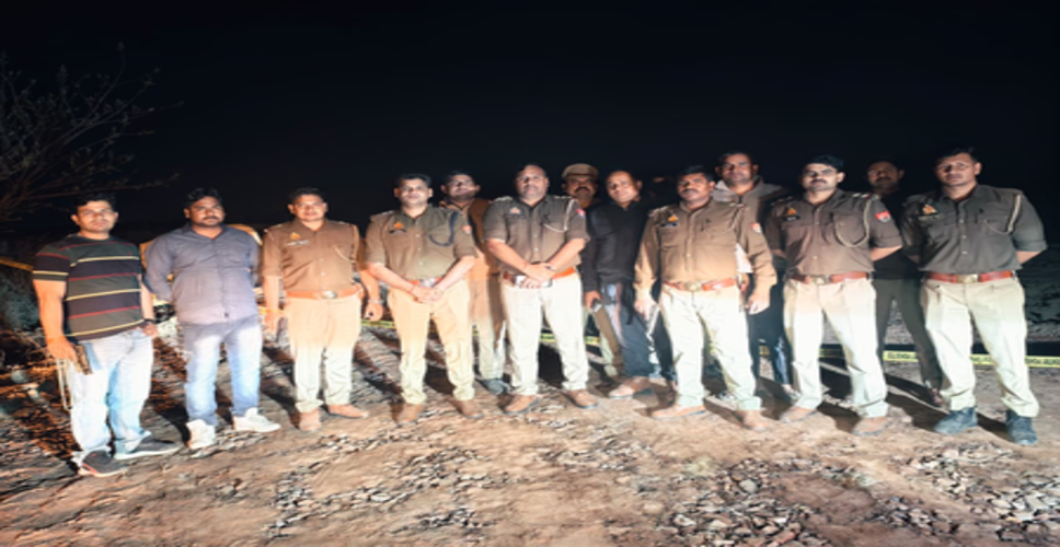 ग्रेटर नोएडा : मुठभेड़ में दो बदमाश घायल, तीन गिरफ्तार