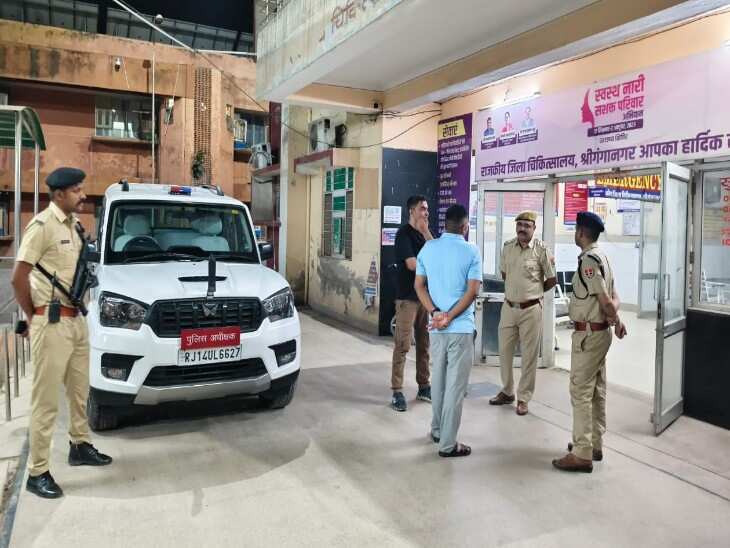श्रीगंगानगर में पुलिस मुठभेड़, एक्सक्लूसिव फुटेज में देंखे पंजाब का गैंगस्टर घायल; जवाबी फायरिंग में पैर में लगी गोली