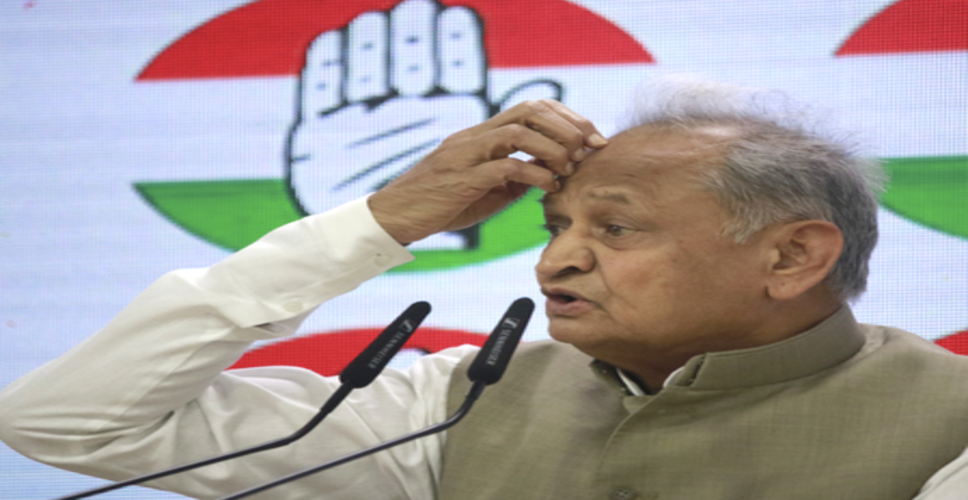 राजस्थान में फिजूलखर्ची का इतिहास बन रहा है : अशोक गहलोत