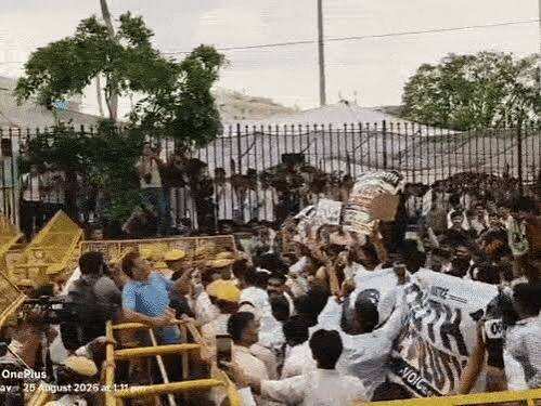 राजस्थान नर्सिंग काउंसिल में भ्रष्टाचार के आरोप, फुटेज में देंखे शहीद स्मारक पर धरना; रजिस्ट्रार को हटाने और ACB जांच की मांग