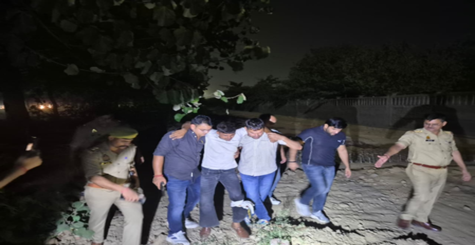 ग्रेटर नोएडा में पुलिस और स्नैचरों के बीच मुठभेड़, एक बदमाश घायल
