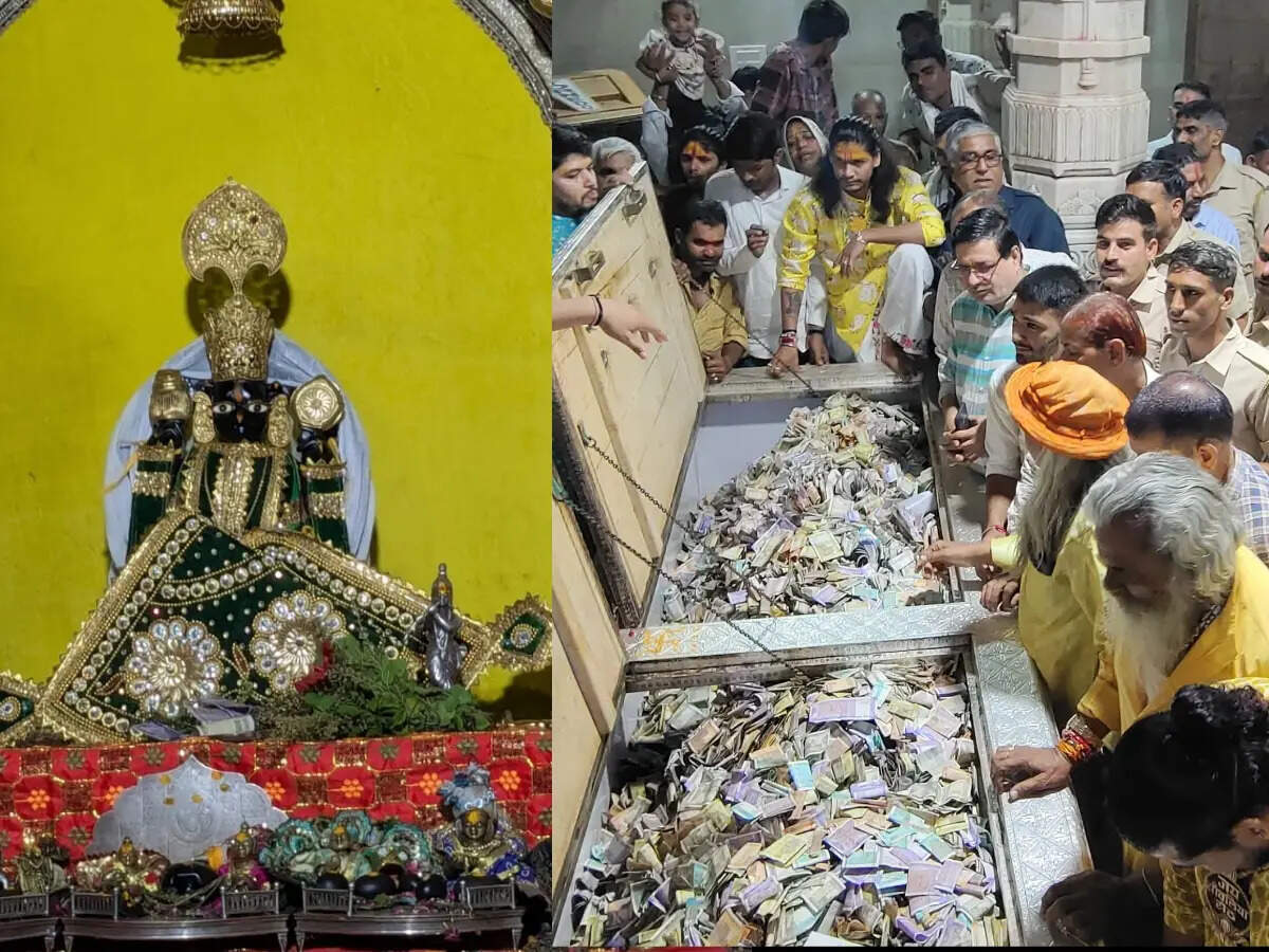 श्री सांवलियाजी मंदिर में मासिक मेले की शुरुआत, फुटेज में देखें पहले दिन भंडार से निकले 11.30 करोड़ रुपये