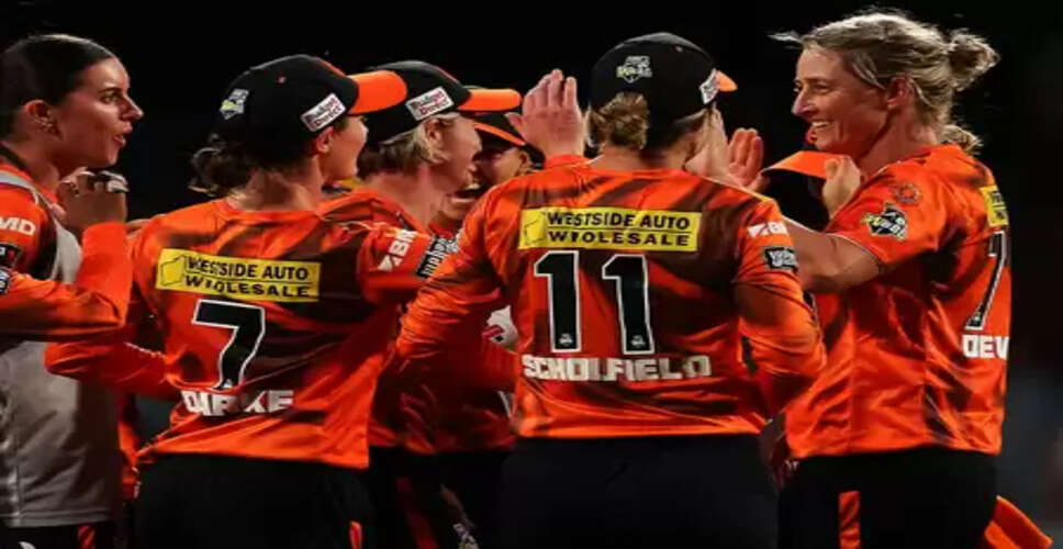 डब्ल्यूबीबीएल 2025: कप्तान सोफी डिवाइन का ऑलराउंडर प्रदर्शन, पर्थ स्कॉर्चर्स की 5वीं जीत