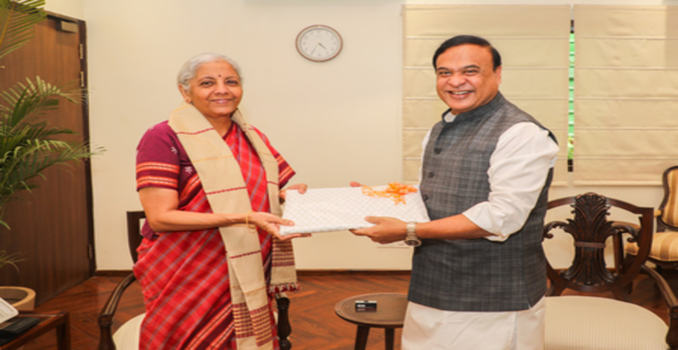 असम के सीएम हिमंता बिस्वा सरमा ने केंद्रीय वित्त मंत्री निर्मला सीतारमण से की मुलाकात, राज्य के विकास पर चर्चा