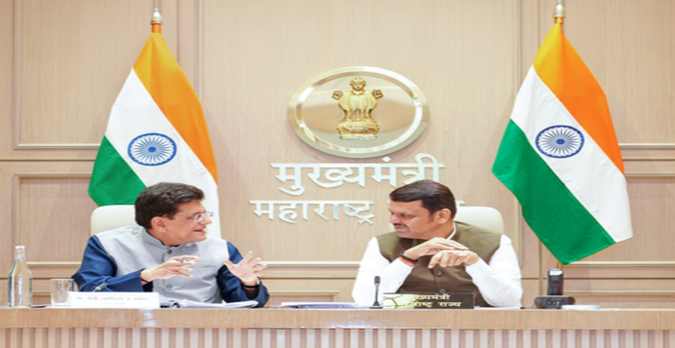 महाराष्ट्र के मुख्यमंत्री फडणवीस मुंबई के कायापलट का मार्ग प्रशस्त कर रहे हैं: पीयूष गोयल