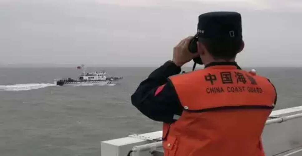 चीन के फूच्येन प्रांत के तटरक्षक बलों ने नियमित कानून प्रवर्तन गश्ती की