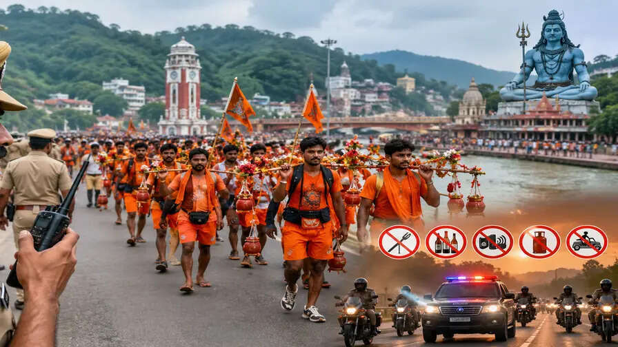 राजस्थान में कांवड़ यात्रा के लिए नई गाइडलाइन जारी: हॉकी-डंडे और तेज डीजे पर रोक, वीडियो में जाने श्रद्धालुओं को साथ रखना होगा पहचान पत्र