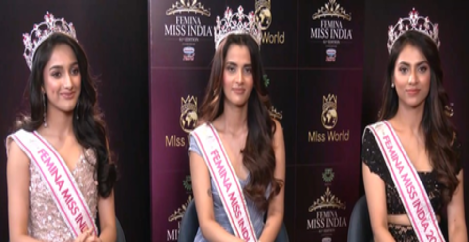 फेमिना मिस इंडिया 2026 की विजेताओं ने साझा किए कामयाबी के मंत्र