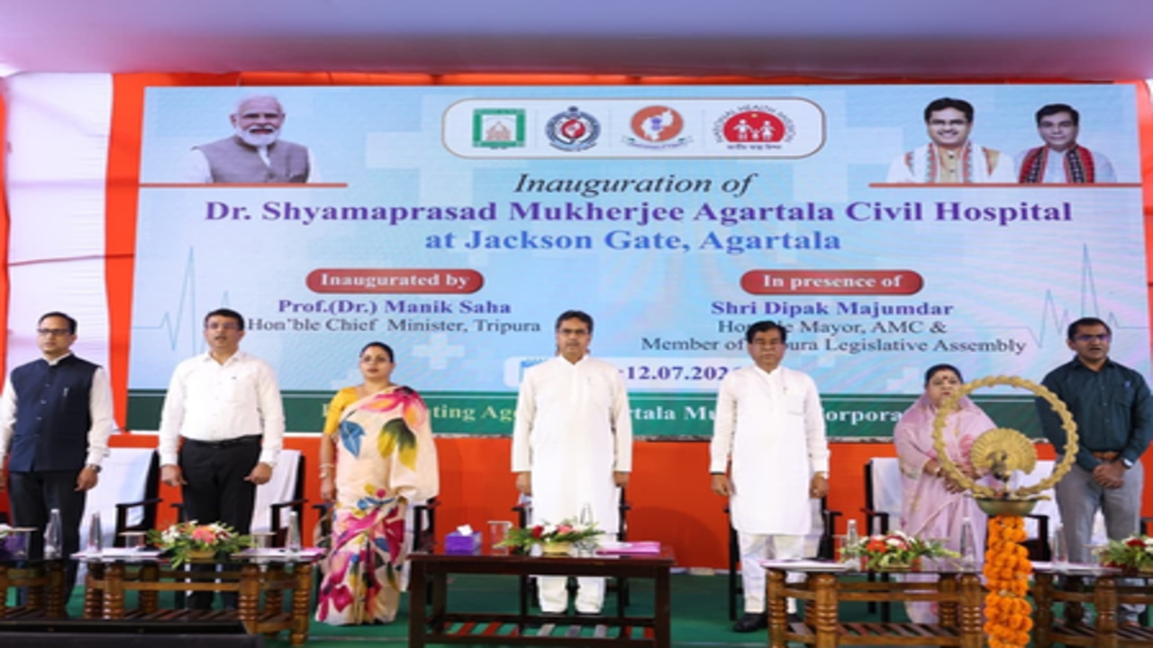 त्रिपुरा में पेपरलेस सिस्टम के साथ सार्वजनिक स्वास्थ्य सेवा को मजबूत किया जाएगा: मुख्यमंत्री साहा