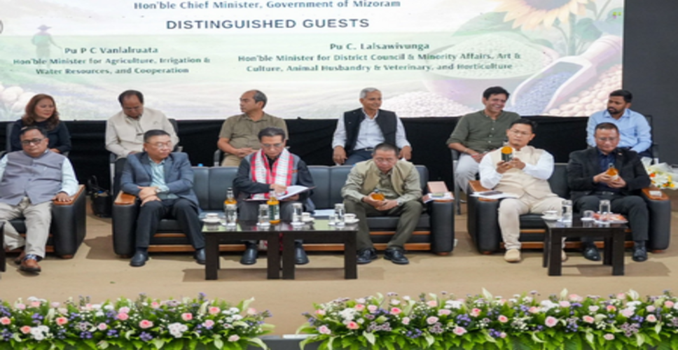 जीआई टैग वाली मिजोरम अदरक को वैश्विक बाजार तक पहुंचाने की तैयारी: सीएम लालदुहोमा