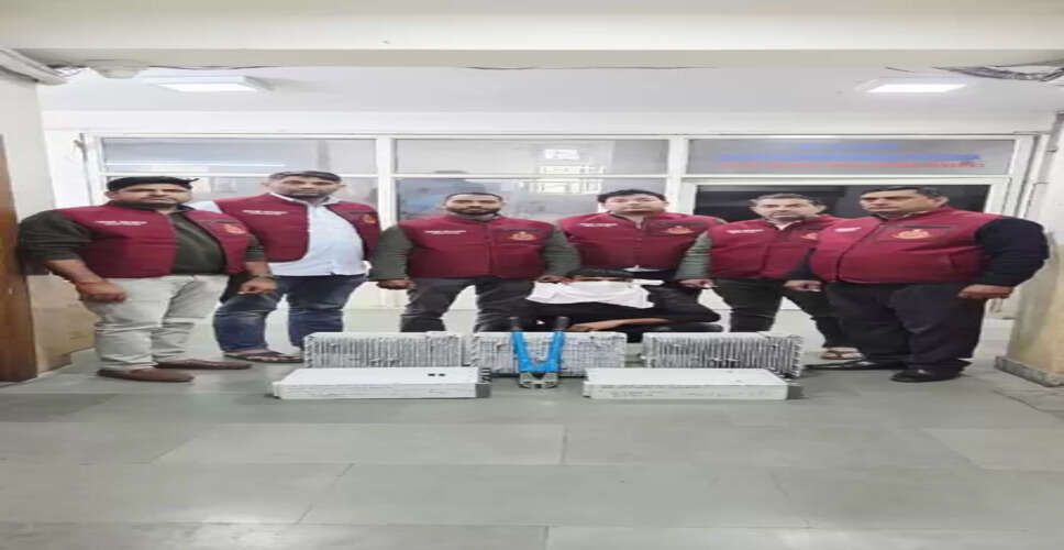 दिल्ली: मोबाइल टावर से आरआरयू चोरी के मामले में युवक गिरफ्तार, एक कार बरामद