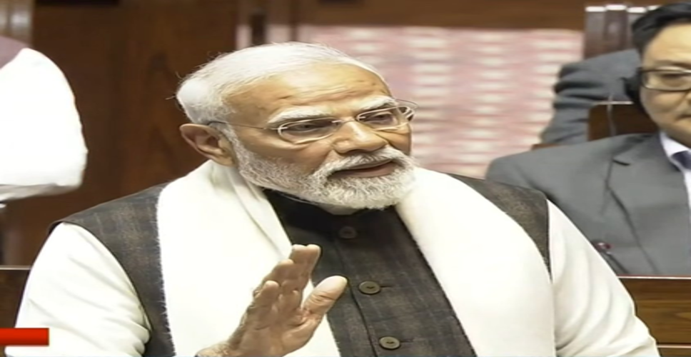 'खड़गे जी बुजुर्ग हैं, बैठकर करें नारेबाजी...', राज्यसभा में पीएम मोदी की विपक्ष पर चुटकी