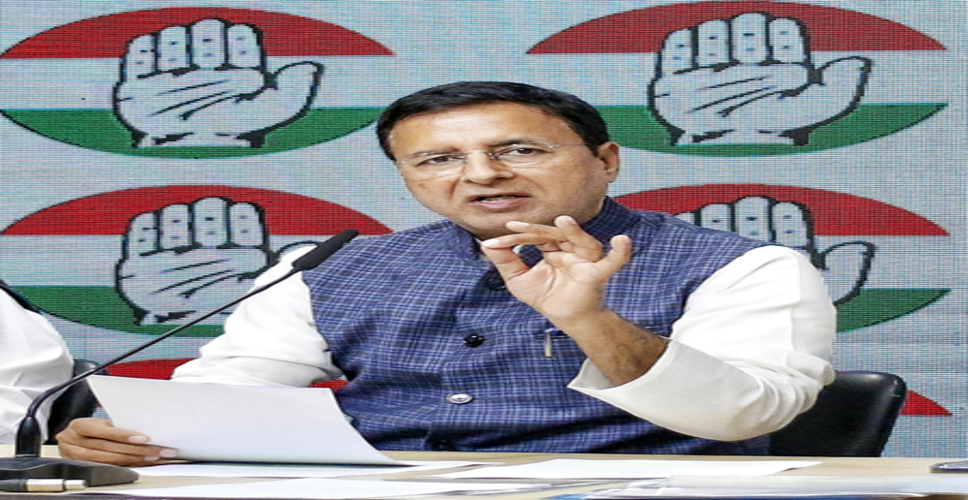 पश्चिम एशिया संघर्ष पर तुरंत चर्चा के लिए कांग्रेस सांसद सुरेजवाला ने राज्यसभा में दिया स्थगन प्रस्ताव