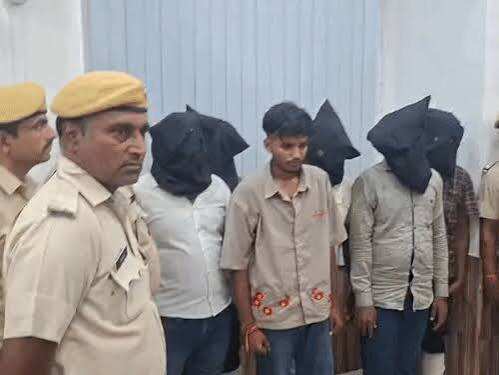 अजमेर में IT अफसर बनकर कारोबारी के घर घुसे बदमाश, 13 मिनट में 3 करोड़ की ज्वेलरी लेकर फरार; 3 घंटे में 6 आरोपी गिरफ्तार