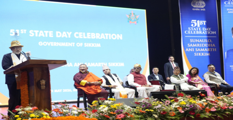 सिक्किम प्रकृति, संस्कृति और शासन के बीच सामंजस्य का एक उत्कृष्ट उदाहरण: उपराष्ट्रपति सीपी राधाकृष्णन
