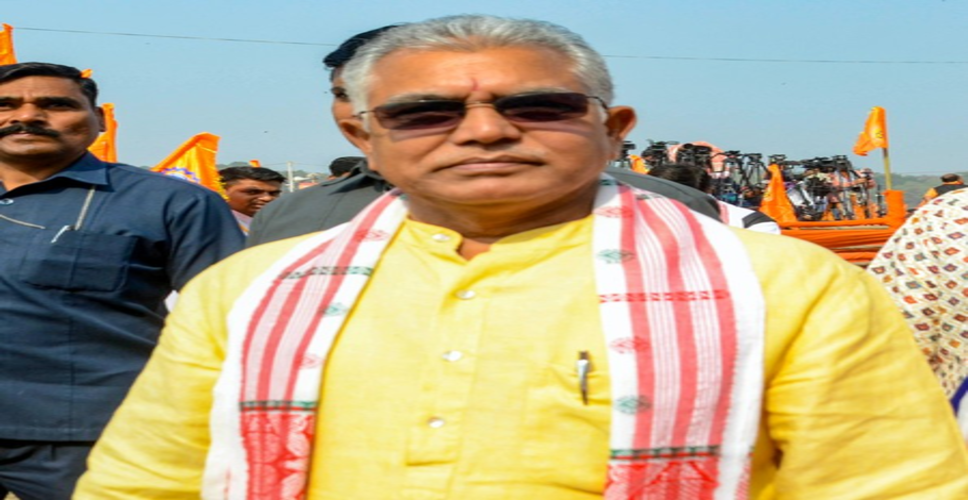 केंद्रीय बलों की तैनाती के बिना शांतिपूर्ण चुनाव कराना मुश्किल : दिलीप घोष