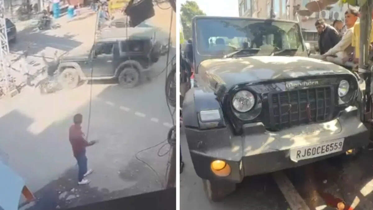 जयपुर में दर्दनाक सड़क हादसा: तेज रफ्तार SUV ने स्कूटी सवार महिला को घसीटा, हालत गंभीर