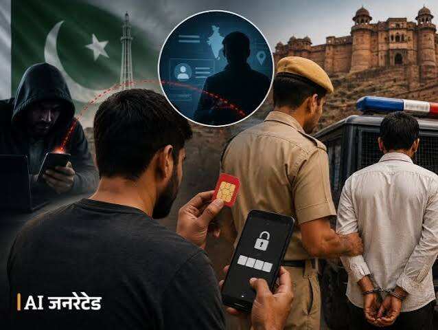 बीकानेर में आतंकी नेटवर्क पर बड़ा एक्शन, फुटेज में देंखे पाकिस्तानी आतंकी के गुर्गे को भारतीय सिम दिलाने वाला आरोपी गिरफ्तार