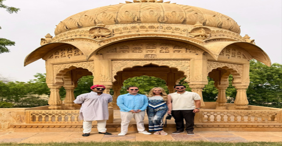 टिफनी ट्रंप ने पति माइकल बुलोस के साथ किया जैसलमेर फोर्ट का दीदार, राजस्थान की खूबसूरती को बताया शानदार