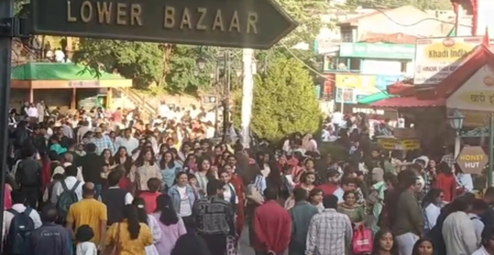 शिमला में हर दिन बढ़ रही पर्यटकों की संख्या, जुलाई तक भीड़ रहने की उम्मीद
