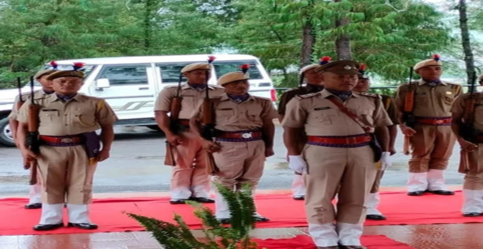 मेघालय पुलिस को उत्कृष्टता के लिए 'प्रेसिडेंट्स कलर' से सम्मानित किया गया