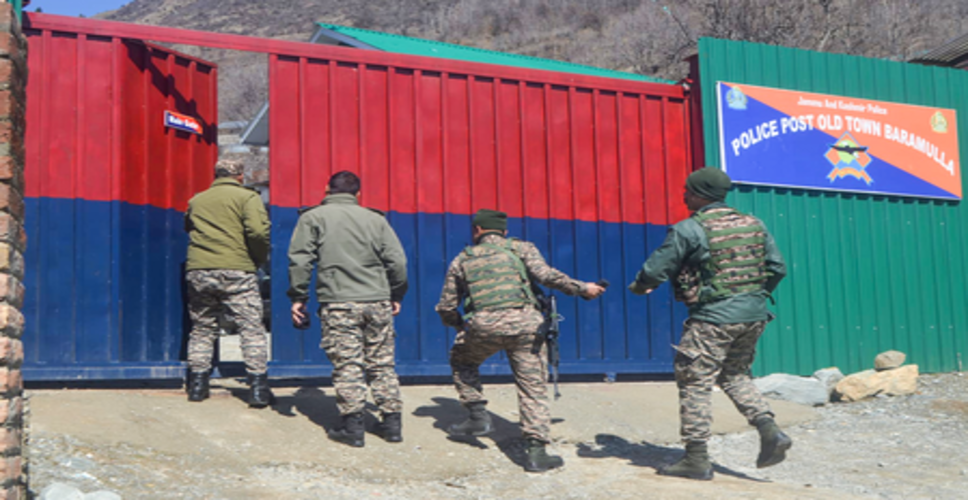 बारामूला पुलिस ने नशीले पदार्थों की तस्करी में इस्तेमाल होने वाली गाड़ी जब्त की