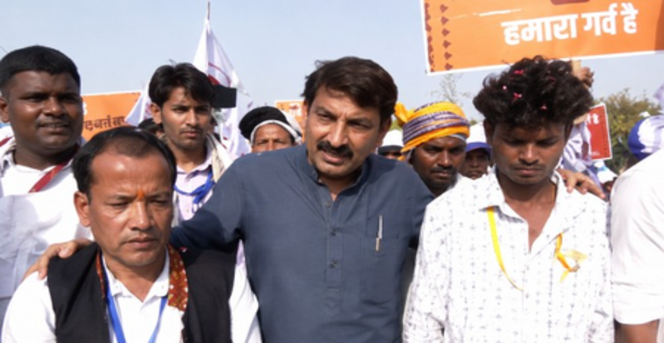 जनजाति संस्कृति समागम :  मनोज तिवारी ने कहा, 'जनजातीय समुदाय भी देश की मुख्यधारा में शामिल'