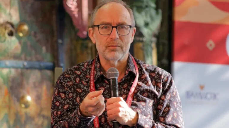 Wikipedia के फाउंडर जिमी वेल्स जयपुर पहुंचे, बोले- AI विकिपीडिया से सीखते हैं