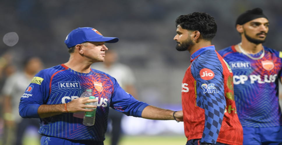 पंजाब किंग्स के प्रदर्शन से गदगद हेड कोच रिकी पोंटिंग, कप्तान अय्यर को सराहा