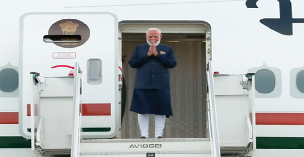 नॉर्वे के बाद पीएम मोदी पहुंचे इटली, भारी सुरक्षा के बीच विदेश मंत्री तजानी ने किया स्वागत