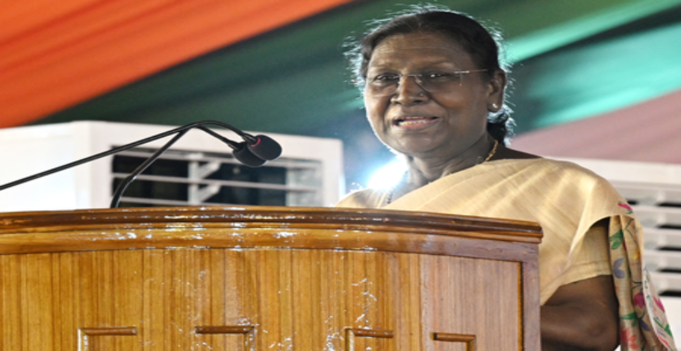 ओडिशा: राष्ट्रपति मुर्मु ने रायरंगपुर में कई विकास परियोजनाओं का लोकार्पण किया