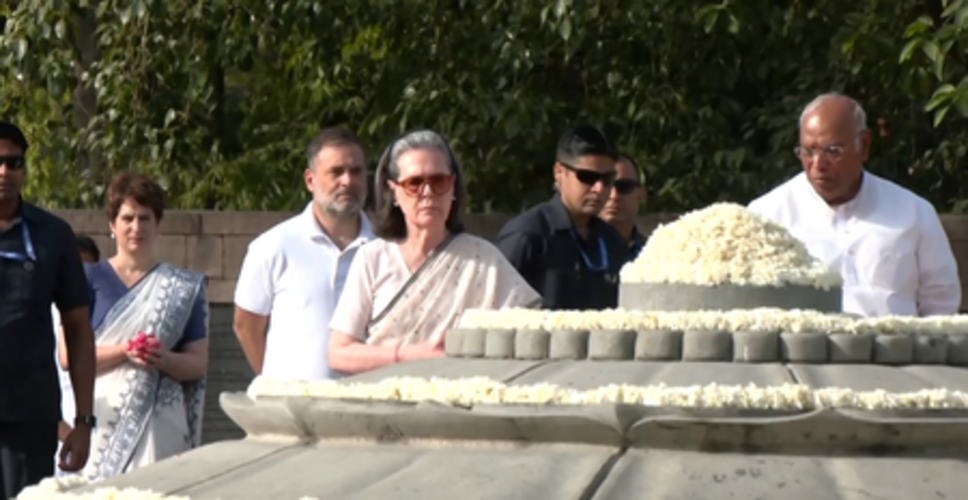 राजीव गांधी की पुण्यतिथि: राहुल-प्रियंका-सोनिया गांधी और खड़गे ने दी श्रद्धांजलि