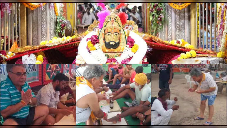 लंदन का बिजनेसमैन का बना रामदेवरा सेवादार, पैदल यात्रियों के पैर दबाते हैं, भंडारा लगाते हैं, फुटेज में देखें एक बाबा से मिलने के बाद कैसे हुआ चमत्कार