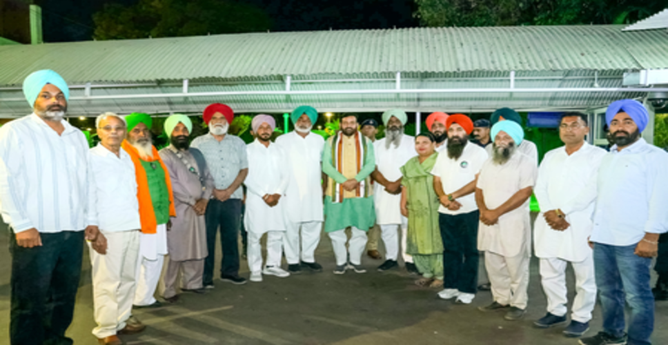 चंडीगढ़ में पंजाब के किसान प्रतिनिधियों की सीएम नायब सिंह सैनी से मुलाकात, कृषि मुद्दों पर हुई चर्चा