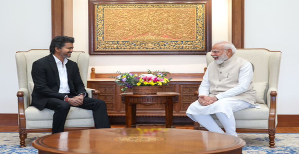 पीएम मोदी से मिले तमिलनाडु के सीएम विजय, 12 साल बाद हुई मुलाकात