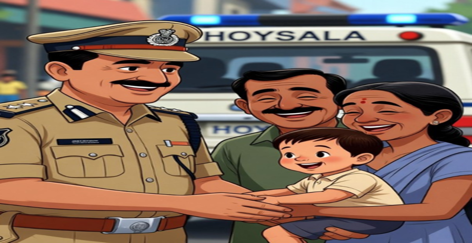 बेंगलुरु : पुलिस की त्वरित कार्रवाई, तीन वर्षीय लापता बच्चे को 16 मिनट में बचाया