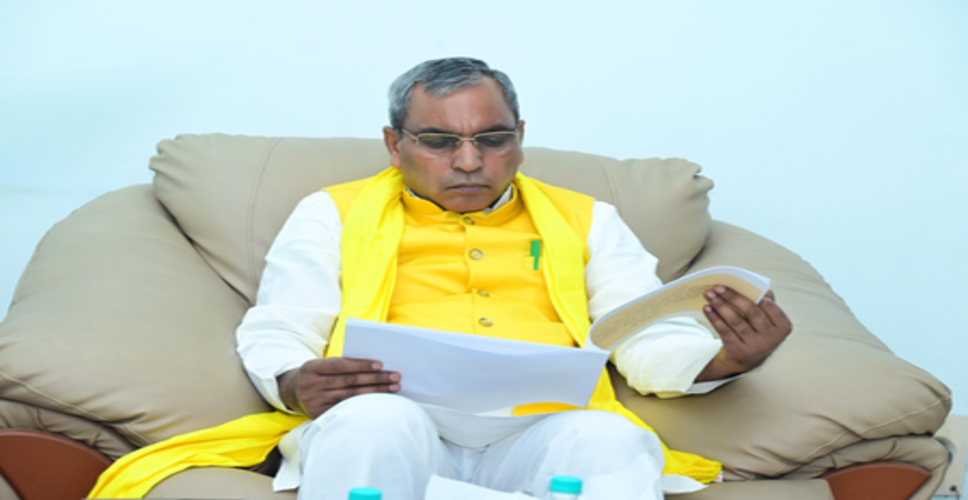 डिजिटल लाइब्रेरी से ज्ञान, जियो-टैगिंग से पेयजल निगरानी; गांवों के कायाकल्प पर राजभर का जोर