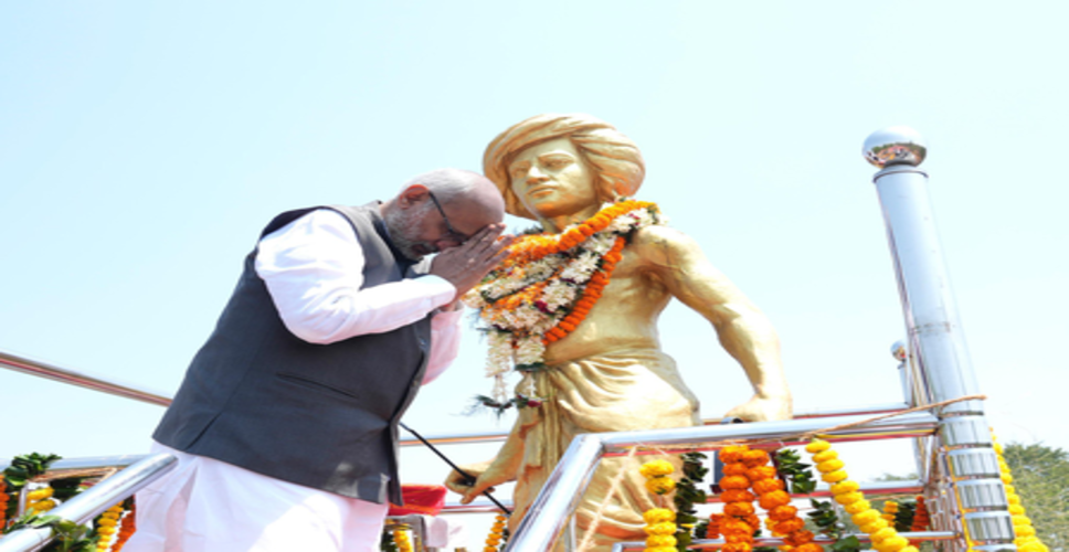 बिरसा मुंडा सामाजिक न्याय की खोज में राष्ट्र का मार्गदर्शन करते रहेंगे: उपराष्ट्रपति राधाकृष्णन