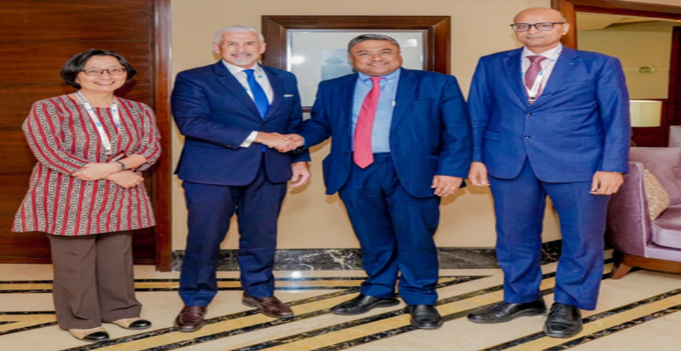 पश्चिम मामलों के विदेश सचिव सिबी जॉर्ज ने यूएनईएससीएपी के उप कार्यकारी सचिव से की मुलाकात