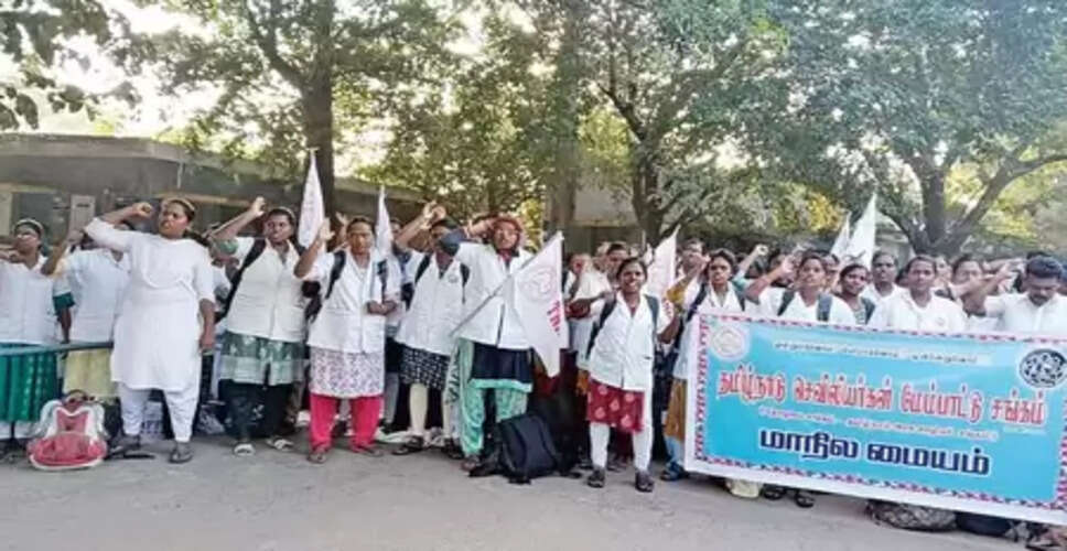 तमिलनाडु में नियमित होंगी संविदा नर्स, सरकार के आश्वासन के बाद हड़ताल खत्म