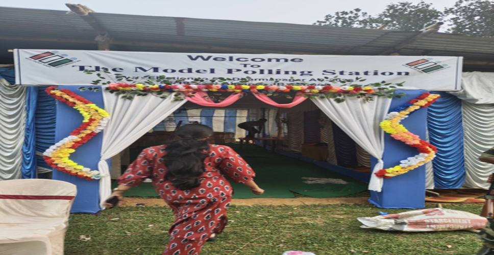 त्रिपुरा के धर्मनगर उपचुनाव में कड़ी सुरक्षा के बीच मतदान जारी