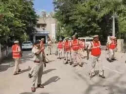 चित्तौड़गढ़ में बम धमाकों की अफवाह से मचा हड़कंप, वीडियो में देंखे एनएसजी टीम ने मारा छापा