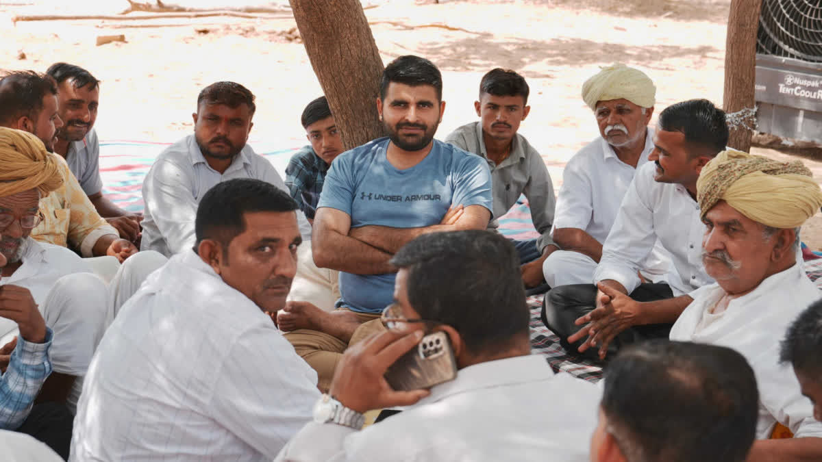 गिरल माइंस आंदोलन तेज: 9वें दिन भी धरना जारी, विधायक भाटी की चेतावनी—“मांगें नहीं मानी तो सरकार-प्रशासन तैयार रहे”