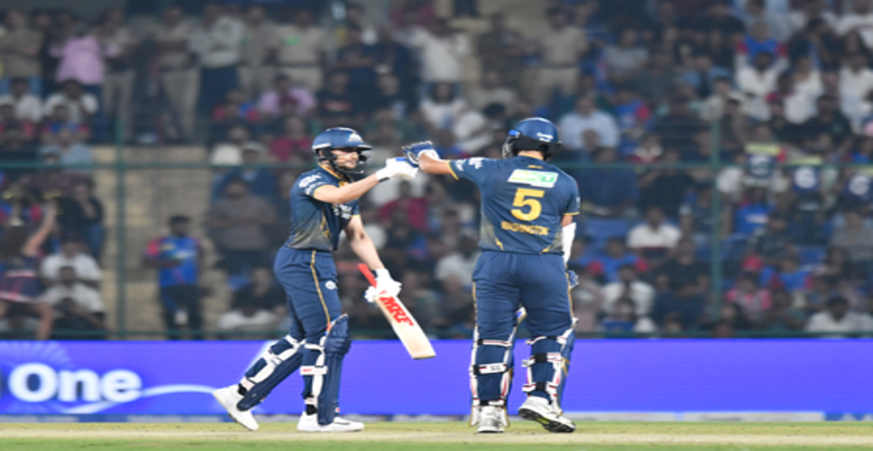 आईपीएल 2026: गिल, सुंदर और बटलर की फिफ्टी, जीटी ने डीसी को दिया 211 रन का टारगेट