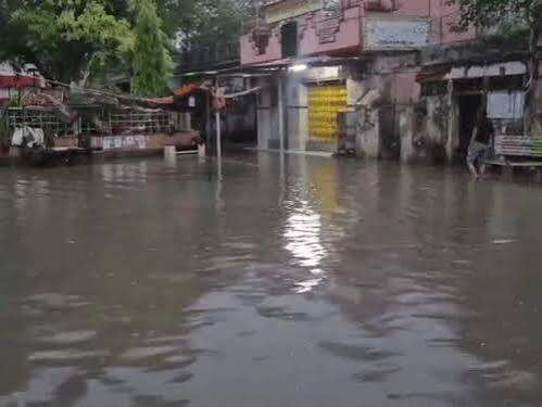 राजस्थान में मानसून फिर एक्टिव: सीकर में 6 घंटे में 3 इंच बारिश, वीडियो में जाने कई इलाकों में जलभराव; 33 जिलों में यलो अलर्ट